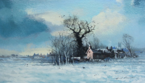 X (SOLD) Wingfield in the Snow