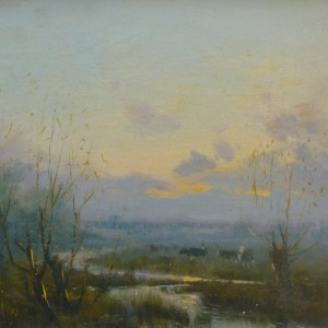X (SOLD) Evening over the Marshes