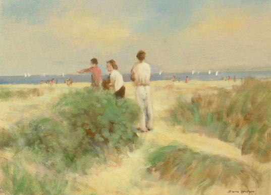 On Southwold Beach (The Artist’s Family)