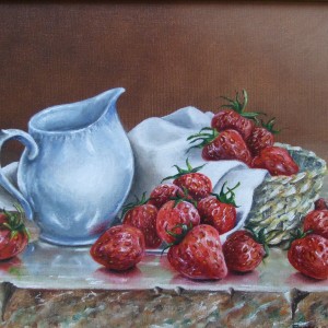 Fruit: Strawberries and Cream