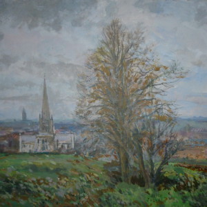 X (SOLD) A March day, Mousehold