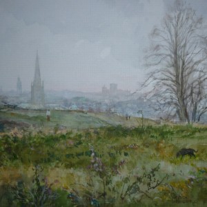 X (SOLD) A Bright Morning in January, Mousehold