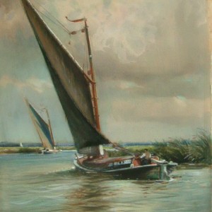 X (SOLD) Wherry on the Broads