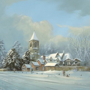 X(SOLD) After the snow, Thorpe St Andrew