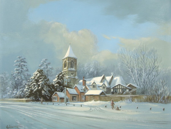 X(SOLD) After the snow, Thorpe St Andrew