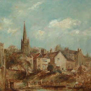 X06 (SOLD) Norwich Cathedral from Fishergate