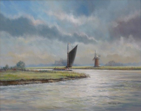 X (SOLD) Wherry in a Fresh Breeze
