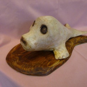 X (SOLD) Seal Pup (no 2)  (Sycamore and Pine)