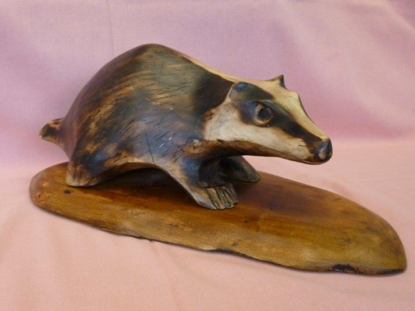 X (SOLD) Badger (no 1) (Lime)