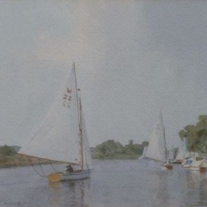 X (SOLD) Returning to the Club house (Beccles)