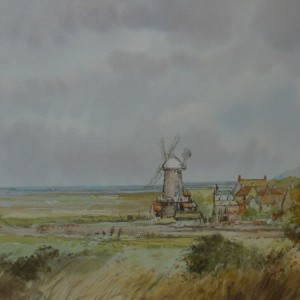 A Windy Day, Cley