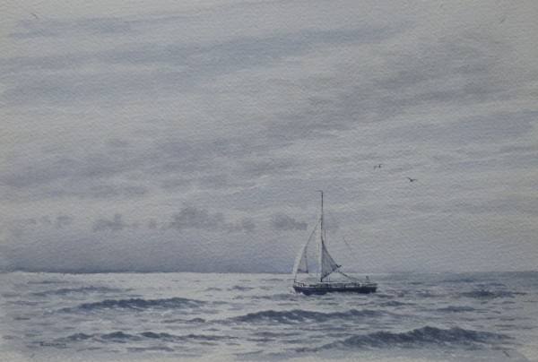 X (SOLD) Sailing in open waters