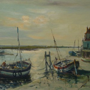 X33 (SOLD) Towards East Hills from the Shipwrights Arms, Wells-Next- The Sea