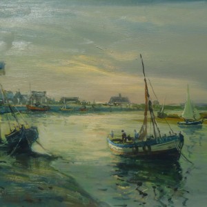 X34 (SOLD) Sunset at Wells Quay
