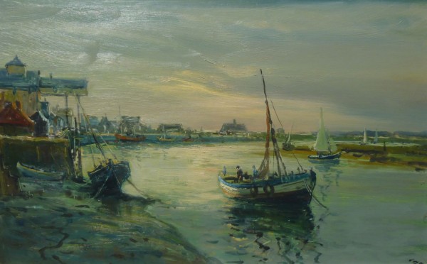 X34 (SOLD) Sunset at Wells Quay