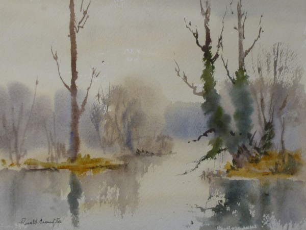 X (SOLD) Morning at the Pond