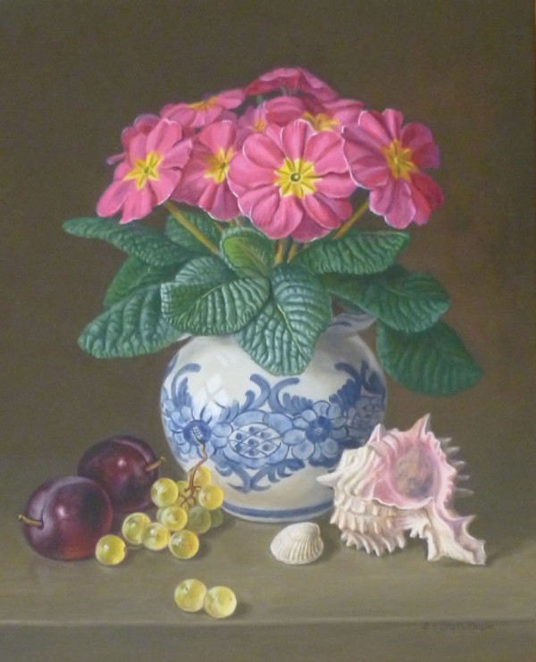 X07 (SOLD) Primrose, Fruit and Shells