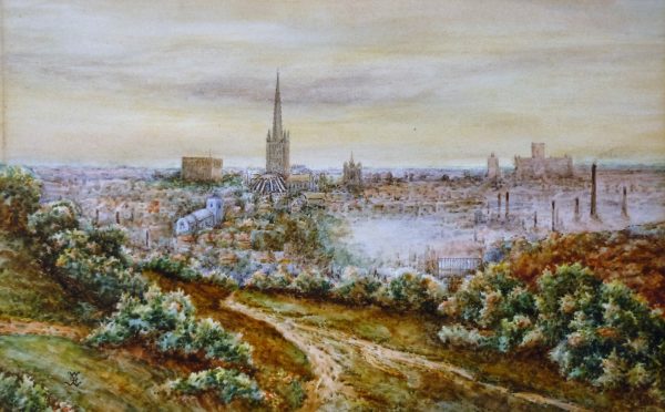 Norwich from Mousehold (no 2)
