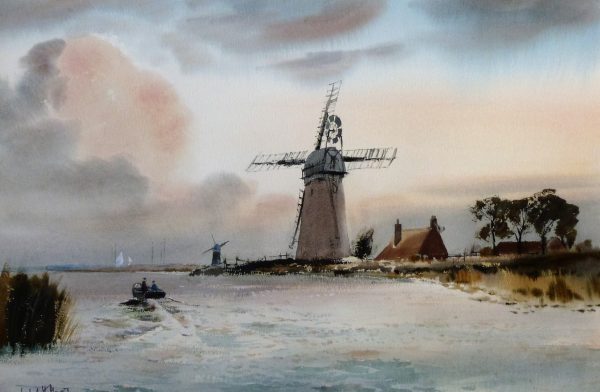 Morning, Stracey Arms Mill, Norfolk
