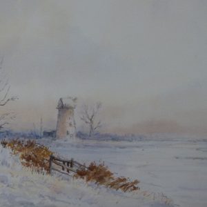 Clippesby Mill in Winter