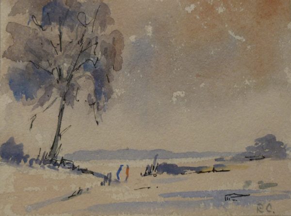 Figures in the Snow 1960