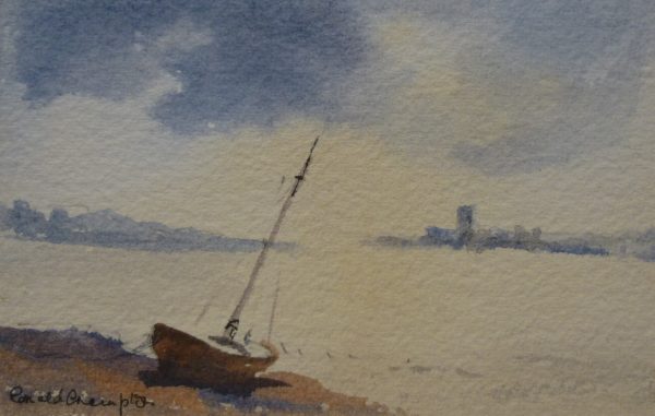 X (SOLD) From Wrabness looking towards Mistley