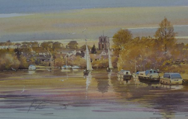 Evening on the River, Beccles