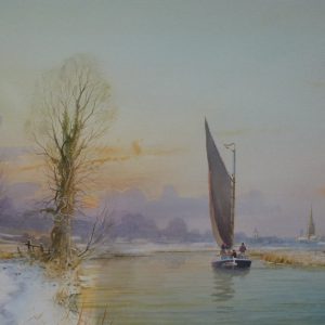 X (SOLD) Albion heading to Norwich (Winter’s Day)