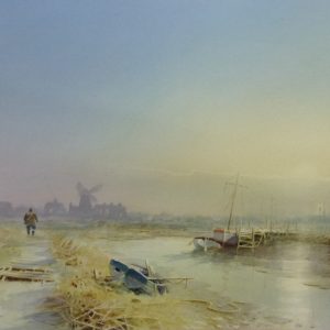 X (SOLD) Turning Tide, Cley Mill 1990