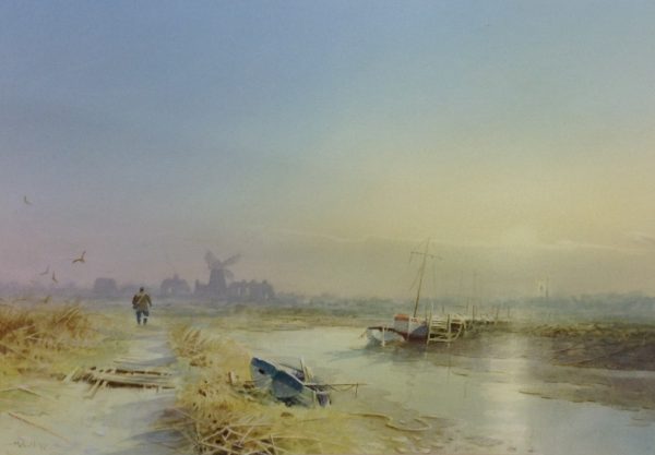 X (SOLD) Turning Tide, Cley Mill 1990