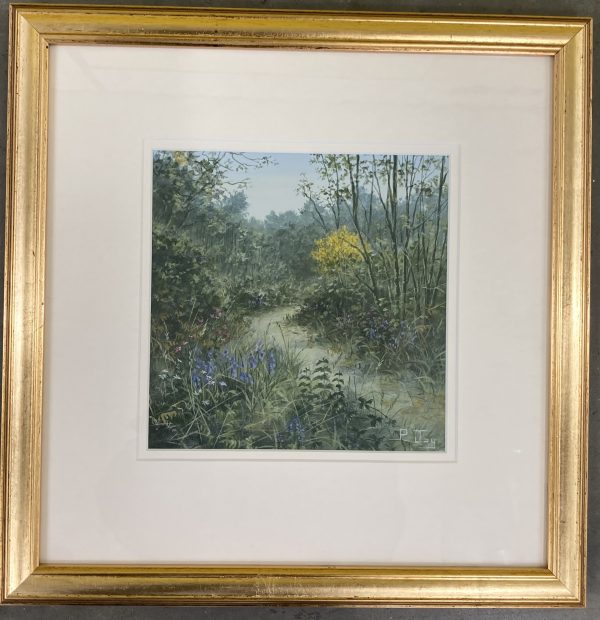 Spring in the Woods – Showing the Frame