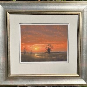 Sunset (Showing the Frame)