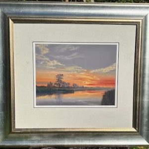 Evening Reflections (Showing the Frame)