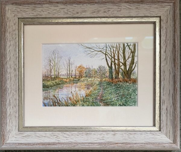 A Miniature – River Reflections