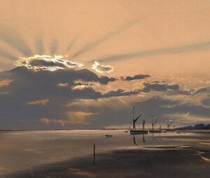 Sunset at Pin Mill