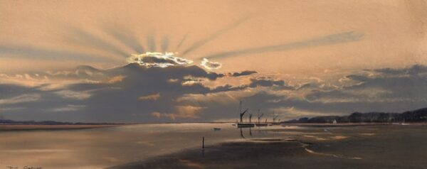 Sunset at Pin Mill